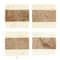 Hello Honey® Square Marble Coasters with Jute String Set